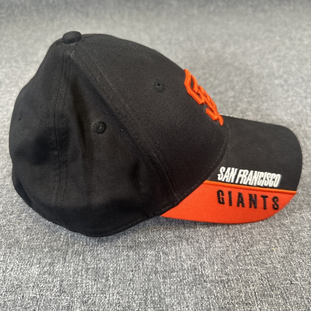 New Era San Francisco Giants 9FORTY Adjustable Hat MLB Baseball Cap Black - Picture 4 of 7